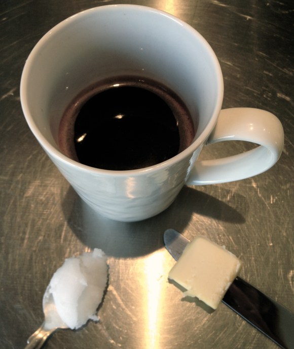 coffee butter coconut oil